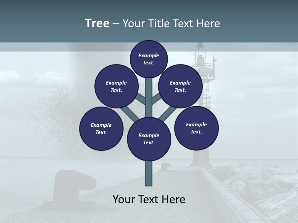 Landscape Season Tsunami PowerPoint Template