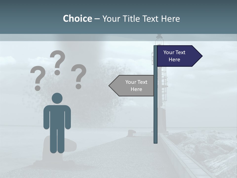 Landscape Season Tsunami PowerPoint Template