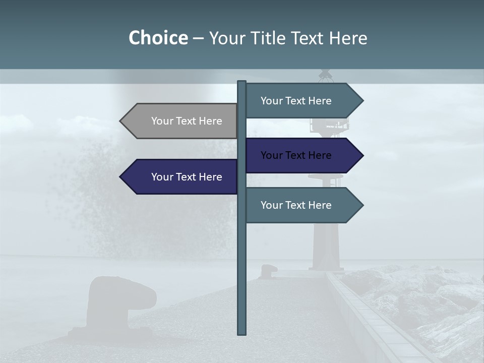 Landscape Season Tsunami PowerPoint Template