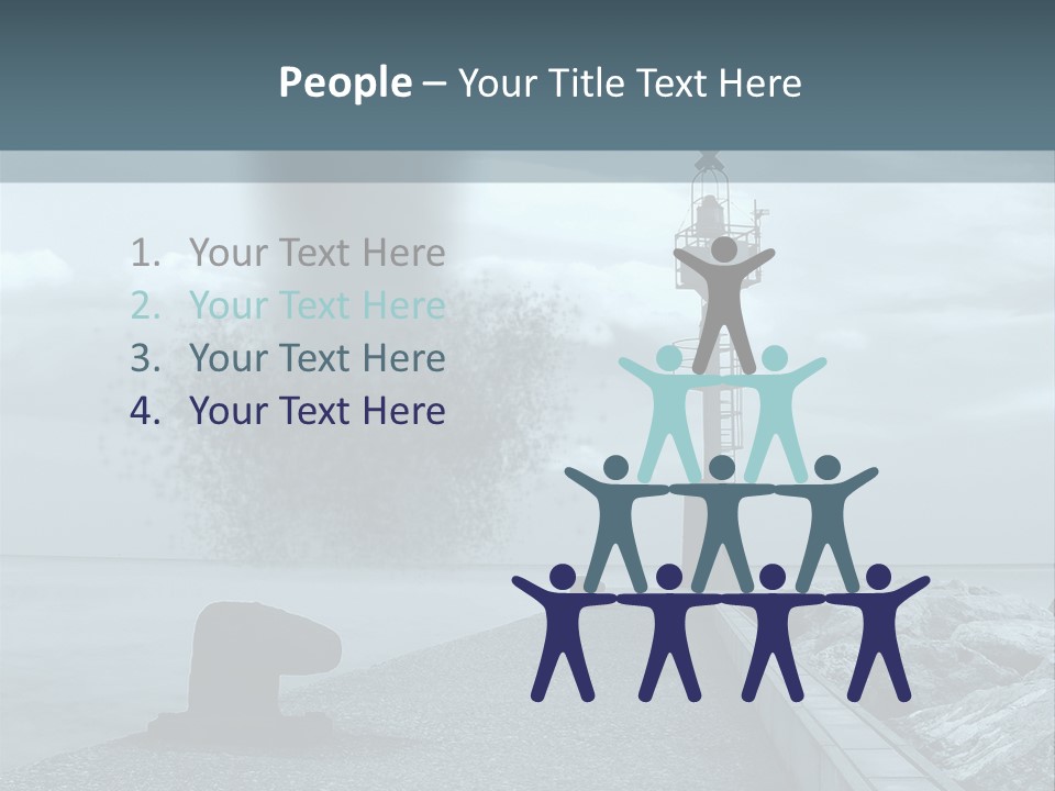 Landscape Season Tsunami PowerPoint Template