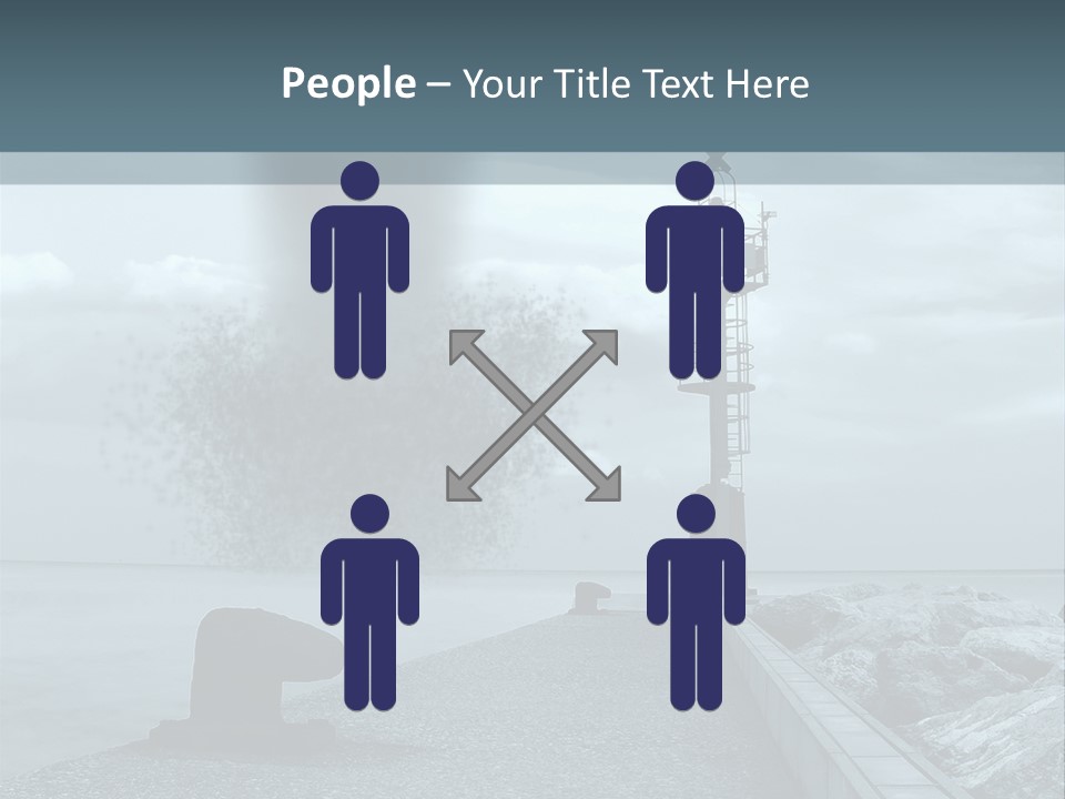 Landscape Season Tsunami PowerPoint Template