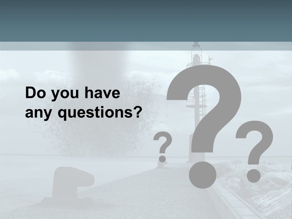 Landscape Season Tsunami PowerPoint Template