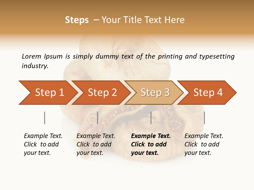 Snack Closeup Ingredient PowerPoint Template