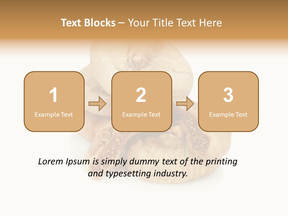 Snack Closeup Ingredient PowerPoint Template