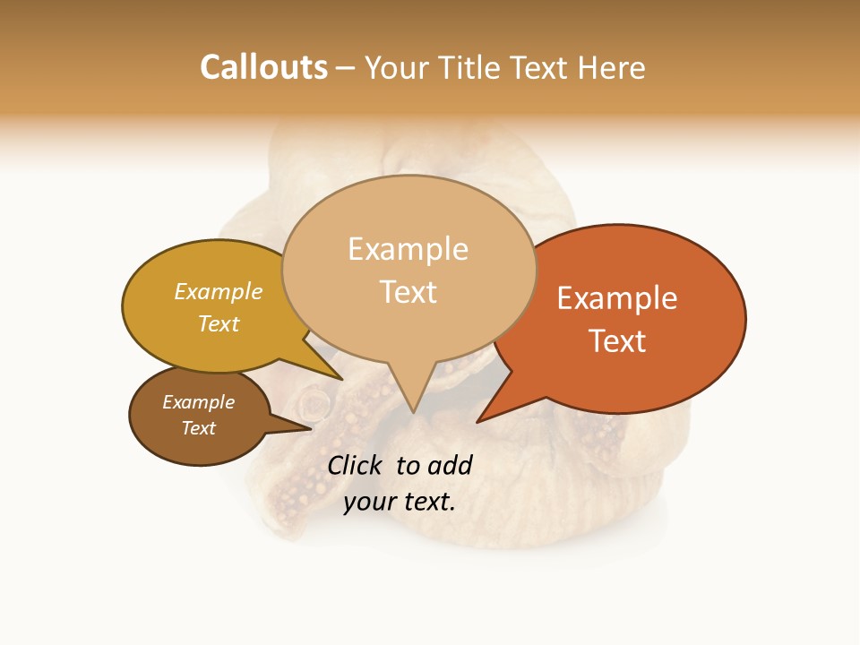 Snack Closeup Ingredient PowerPoint Template