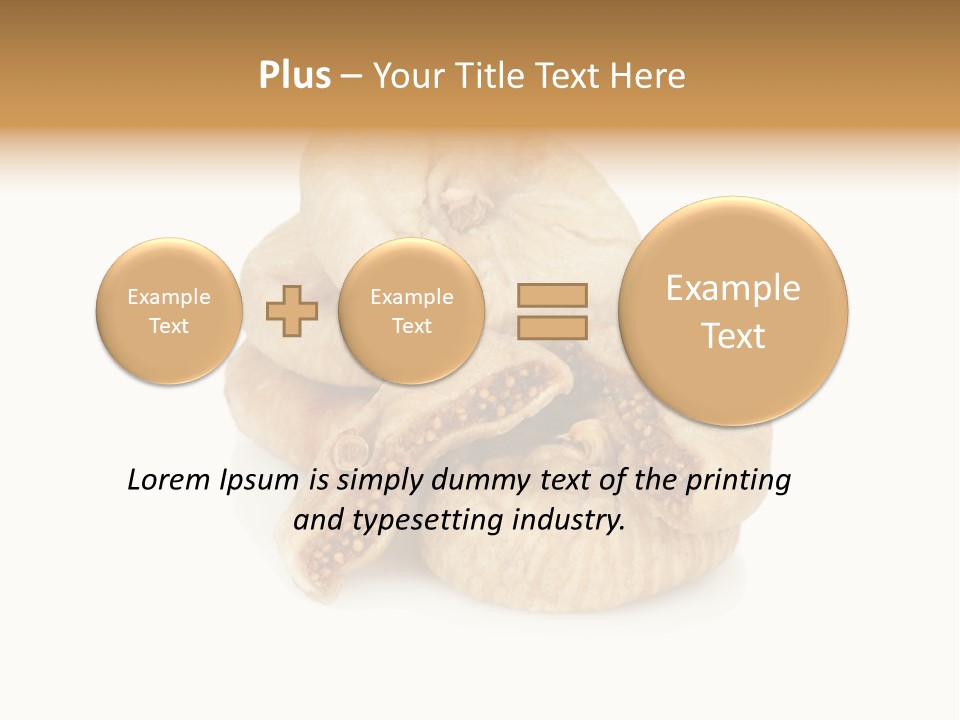 Snack Closeup Ingredient PowerPoint Template