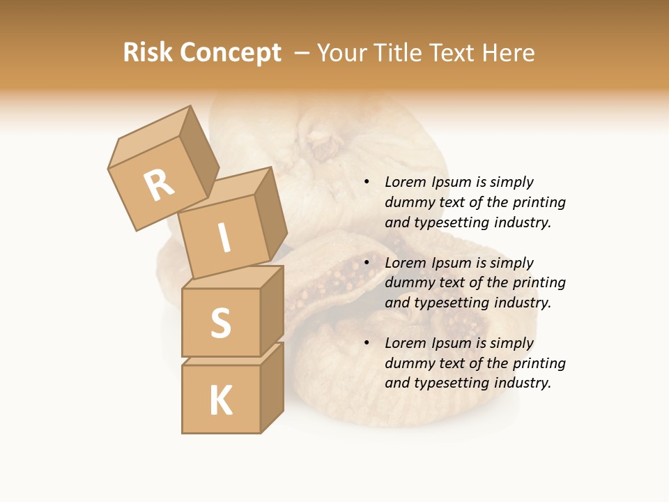 Snack Closeup Ingredient PowerPoint Template