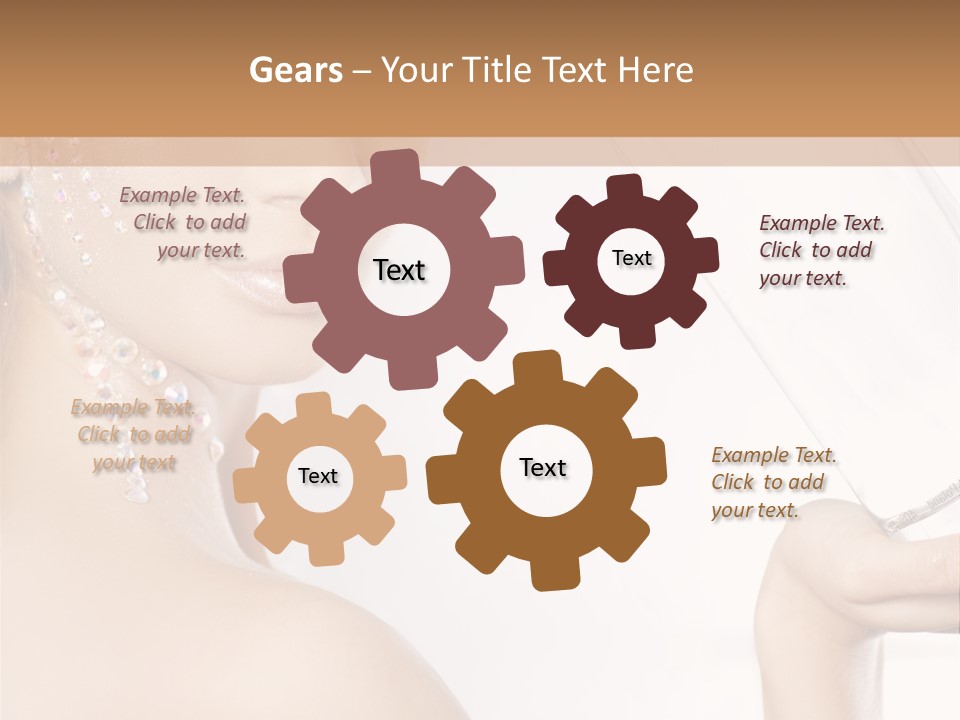 Shining Lovely Living PowerPoint Template