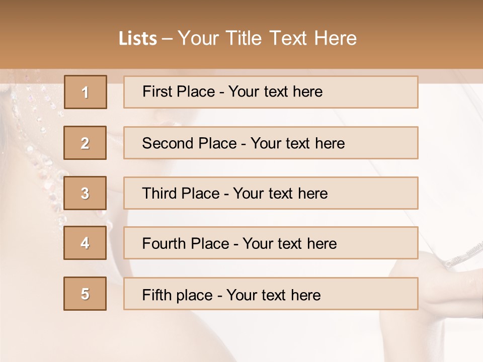 Shining Lovely Living PowerPoint Template