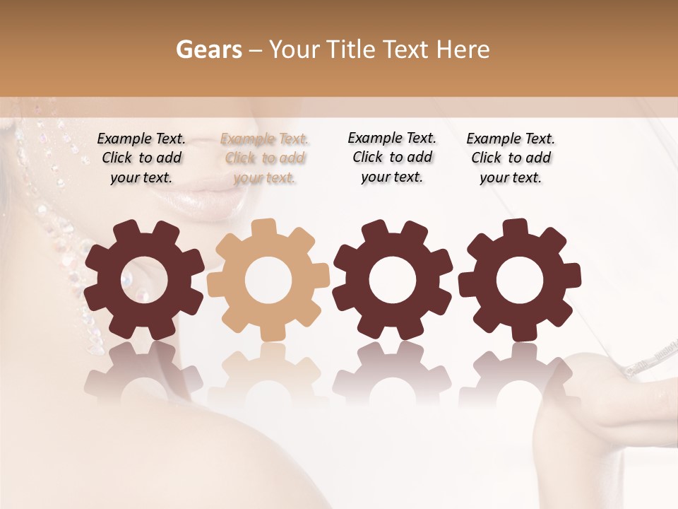 Shining Lovely Living PowerPoint Template