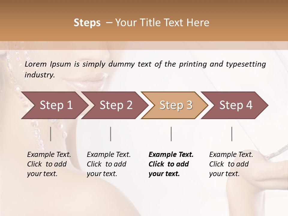 Shining Lovely Living PowerPoint Template
