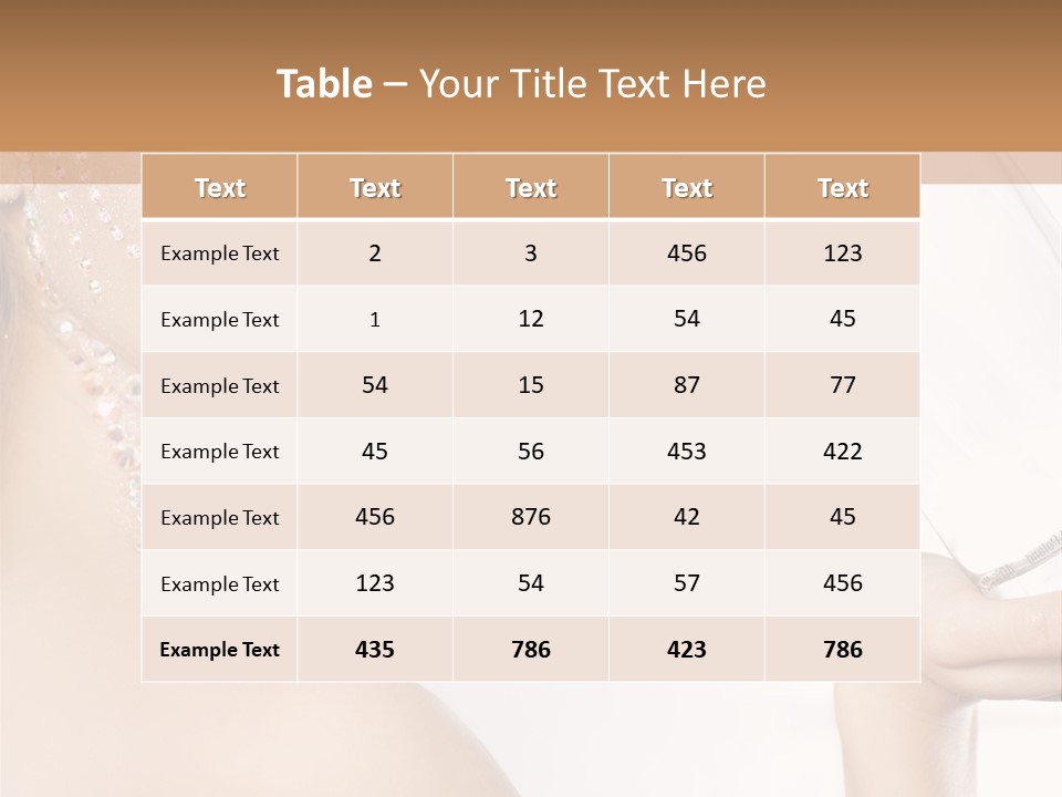 Shining Lovely Living PowerPoint Template