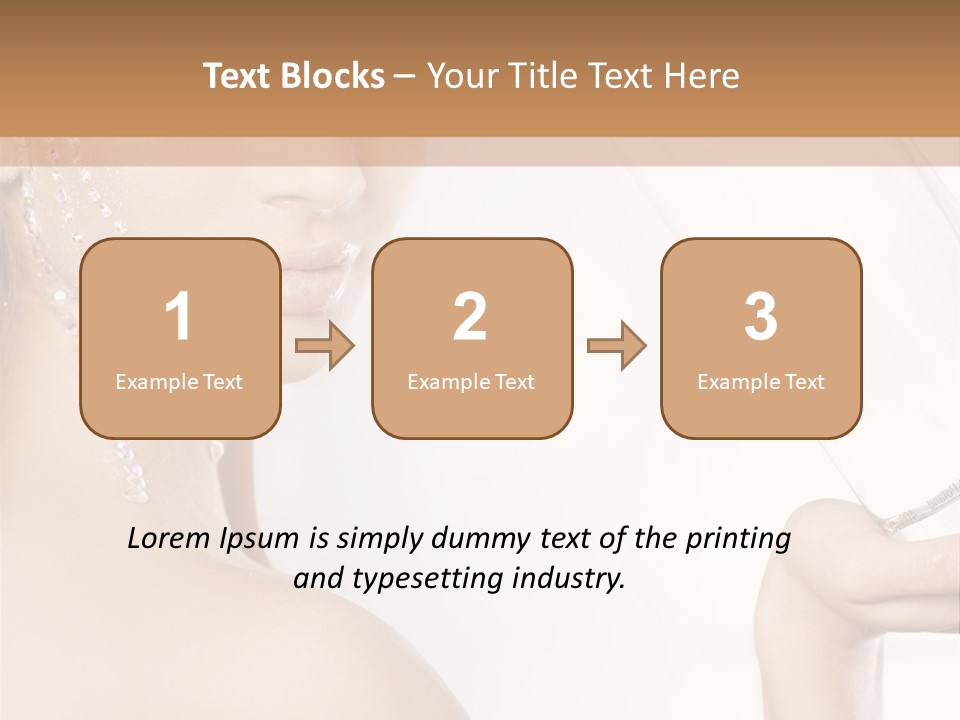 Shining Lovely Living PowerPoint Template