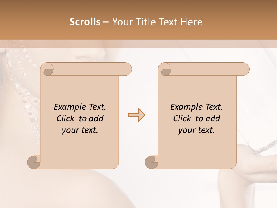 Shining Lovely Living PowerPoint Template