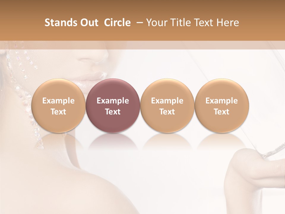 Shining Lovely Living PowerPoint Template