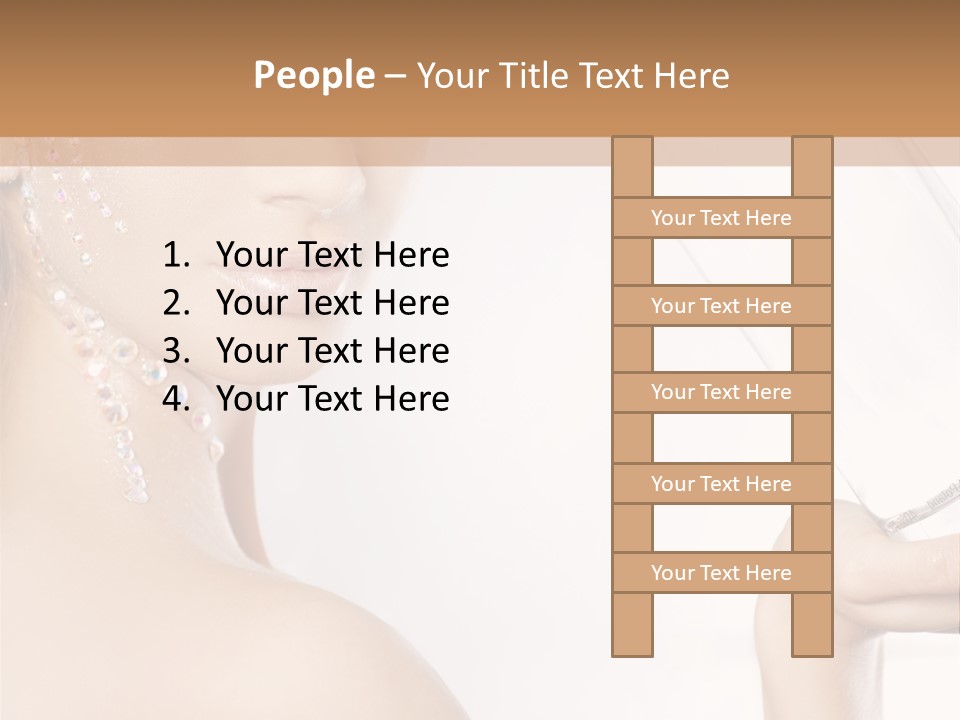 Shining Lovely Living PowerPoint Template