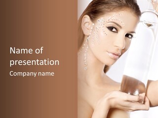 Make Up Perfect Jewelry PowerPoint Template