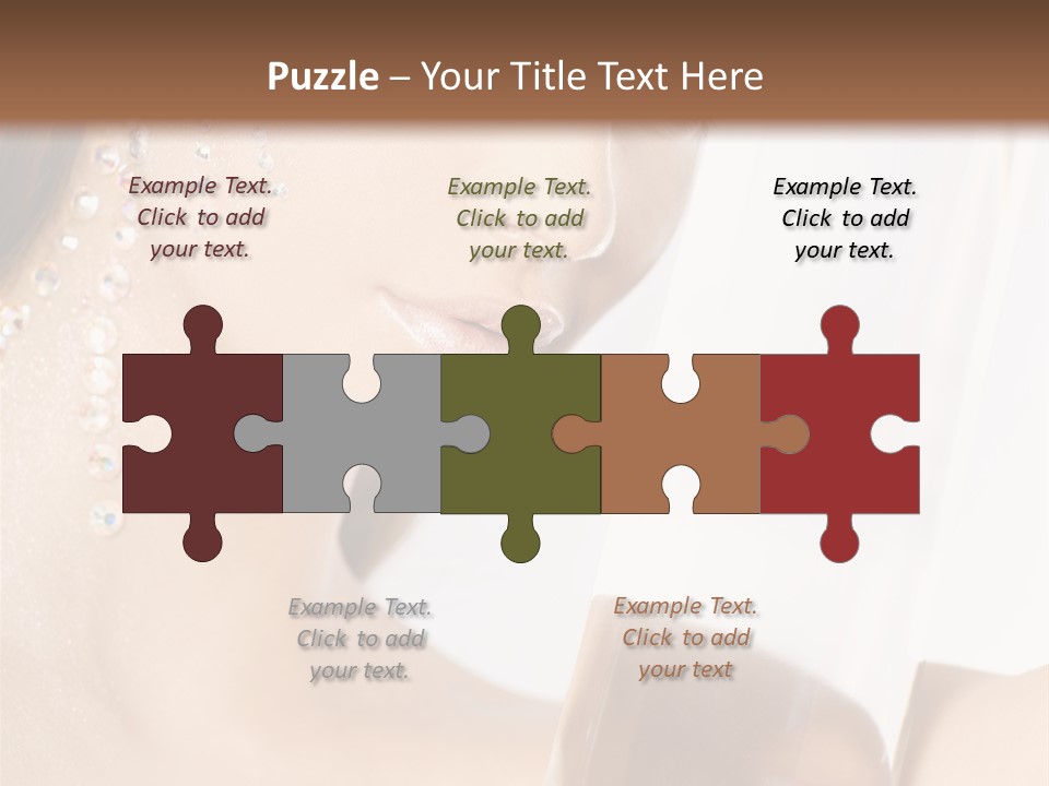 Make Up Perfect Jewelry PowerPoint Template