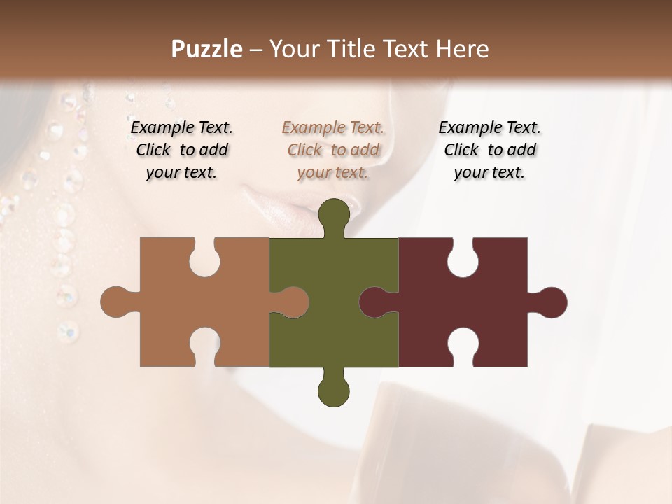 Make Up Perfect Jewelry PowerPoint Template