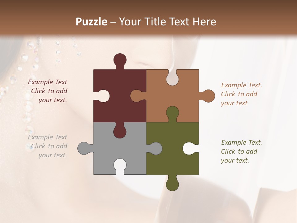 Make Up Perfect Jewelry PowerPoint Template