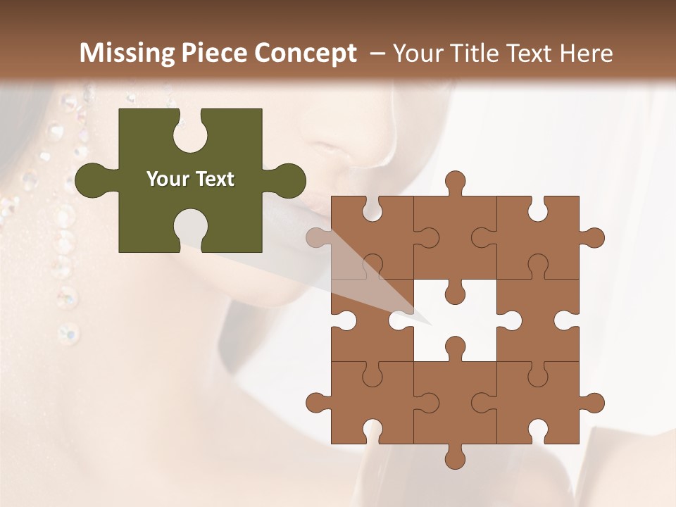 Make Up Perfect Jewelry PowerPoint Template