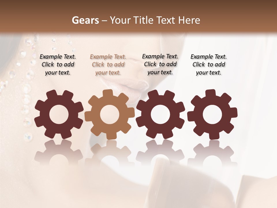 Make Up Perfect Jewelry PowerPoint Template