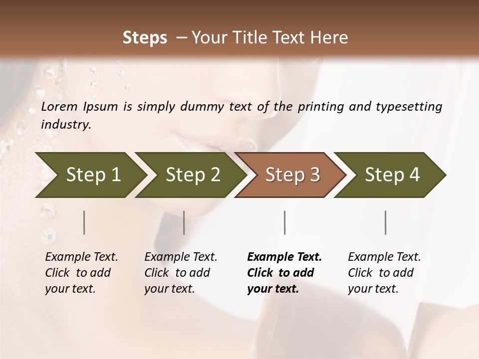 Make Up Perfect Jewelry PowerPoint Template
