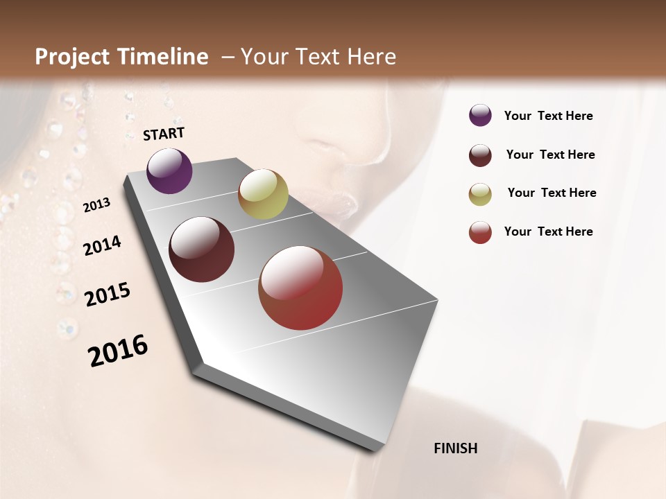 Make Up Perfect Jewelry PowerPoint Template