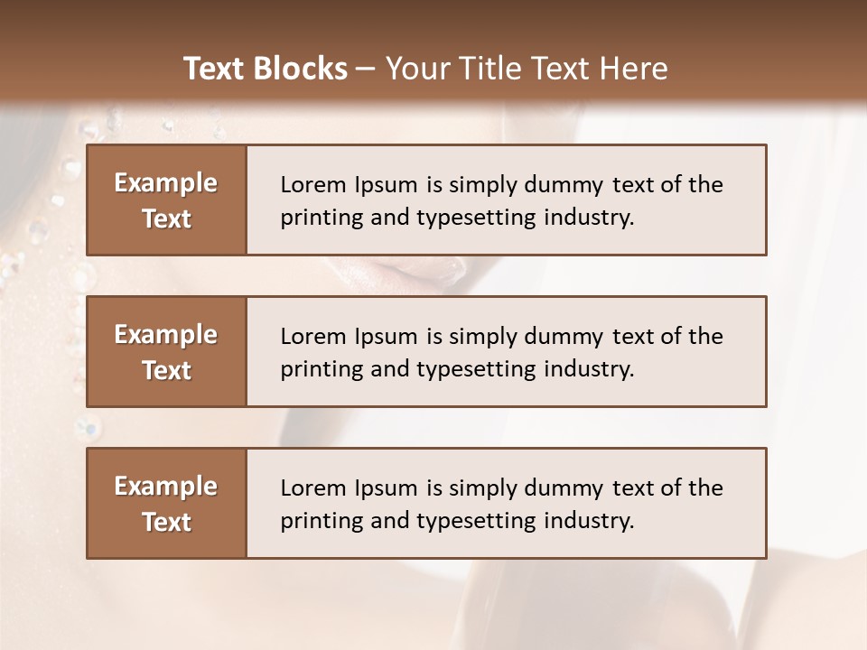 Make Up Perfect Jewelry PowerPoint Template