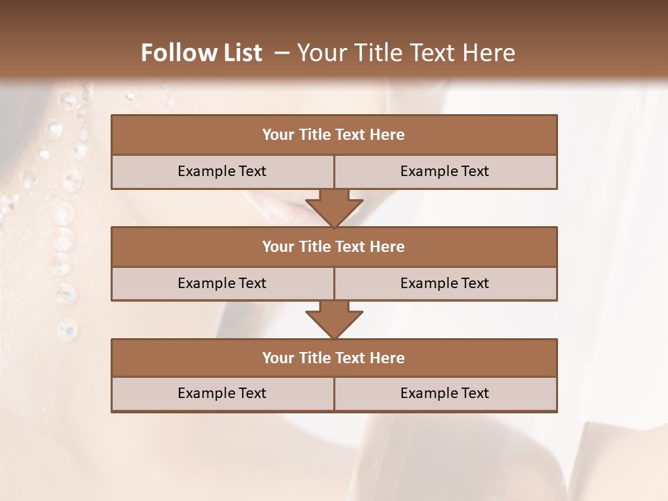 Make Up Perfect Jewelry PowerPoint Template