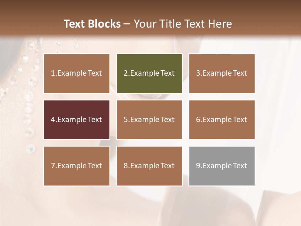 Make Up Perfect Jewelry PowerPoint Template