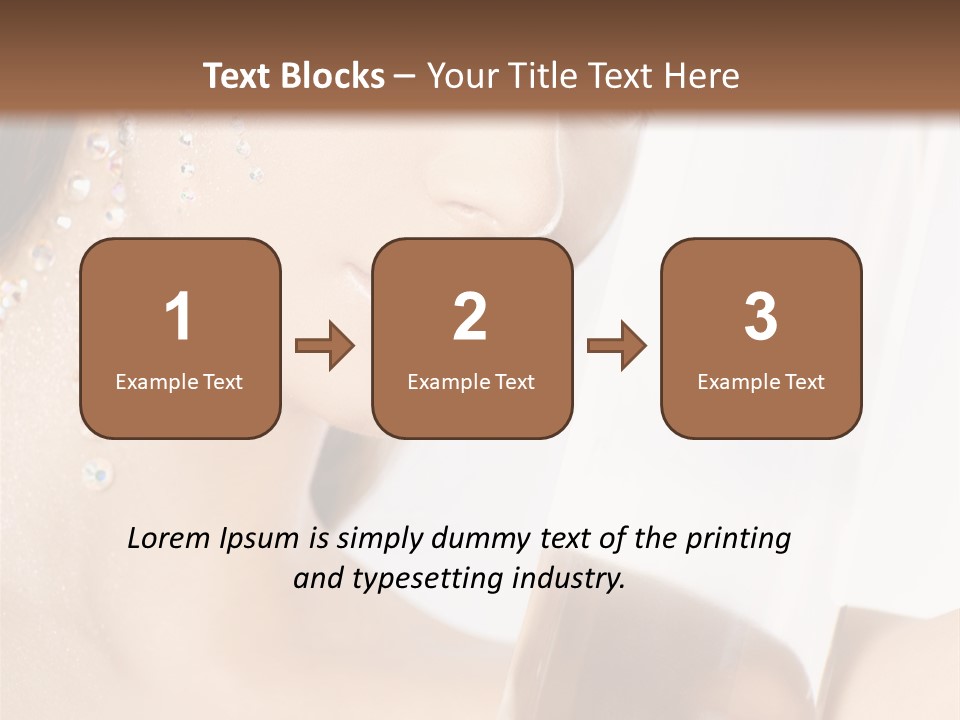 Make Up Perfect Jewelry PowerPoint Template