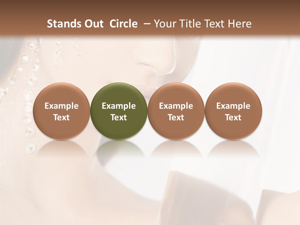 Make Up Perfect Jewelry PowerPoint Template