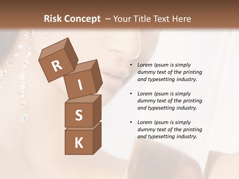 Make Up Perfect Jewelry PowerPoint Template