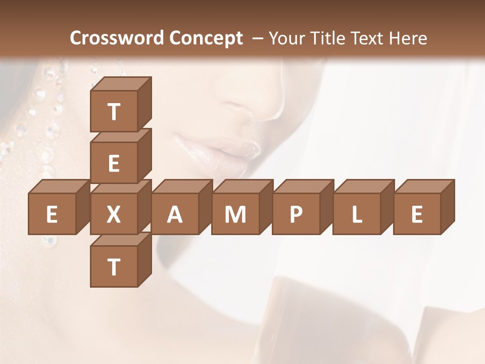 Make Up Perfect Jewelry PowerPoint Template