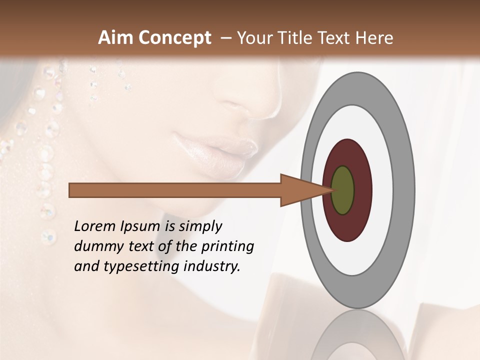 Make Up Perfect Jewelry PowerPoint Template