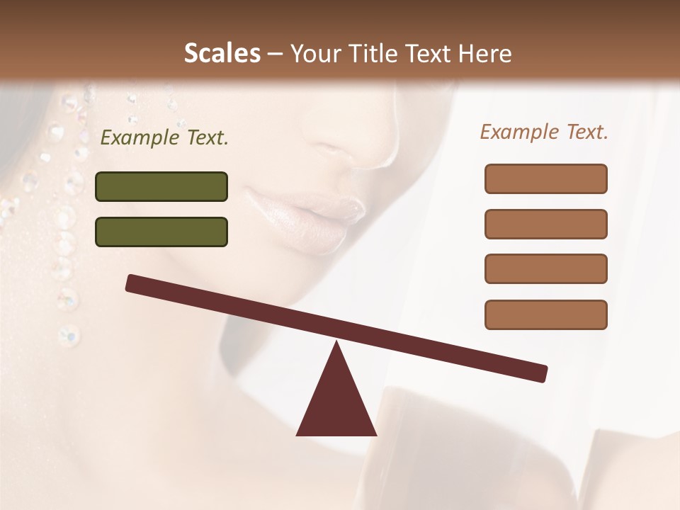 Make Up Perfect Jewelry PowerPoint Template