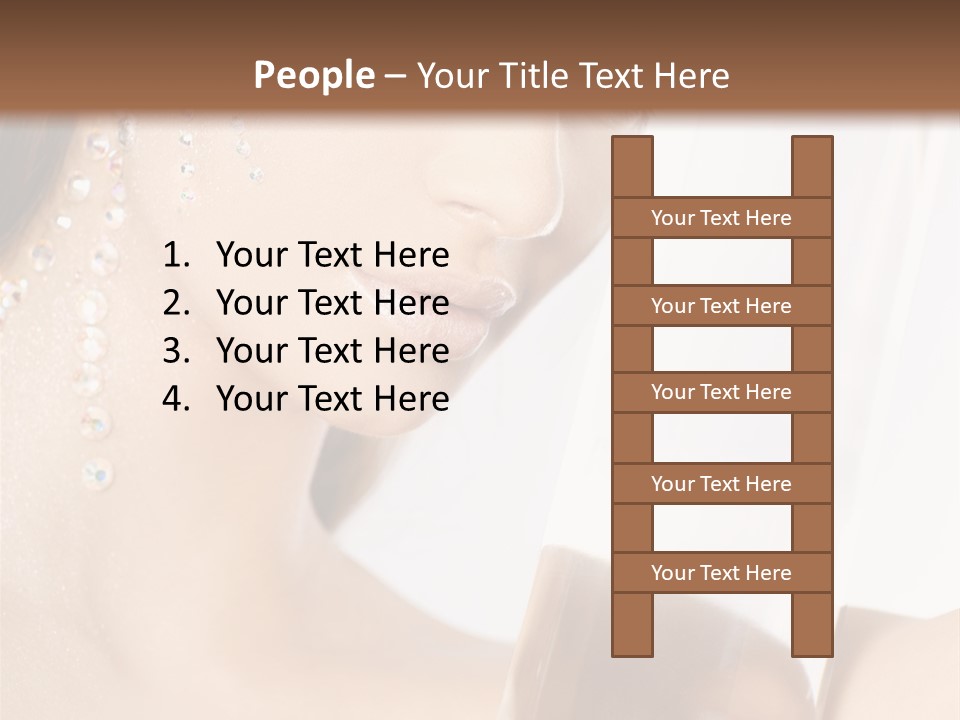 Make Up Perfect Jewelry PowerPoint Template