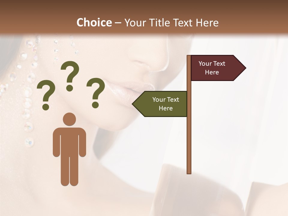 Make Up Perfect Jewelry PowerPoint Template