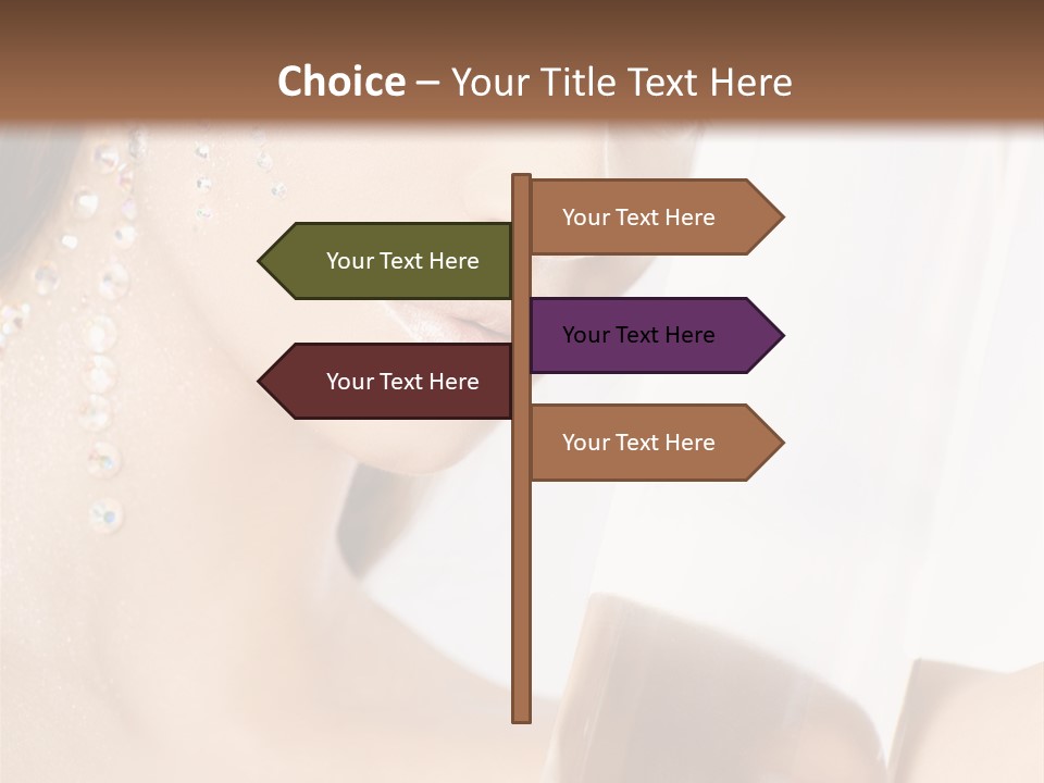 Make Up Perfect Jewelry PowerPoint Template