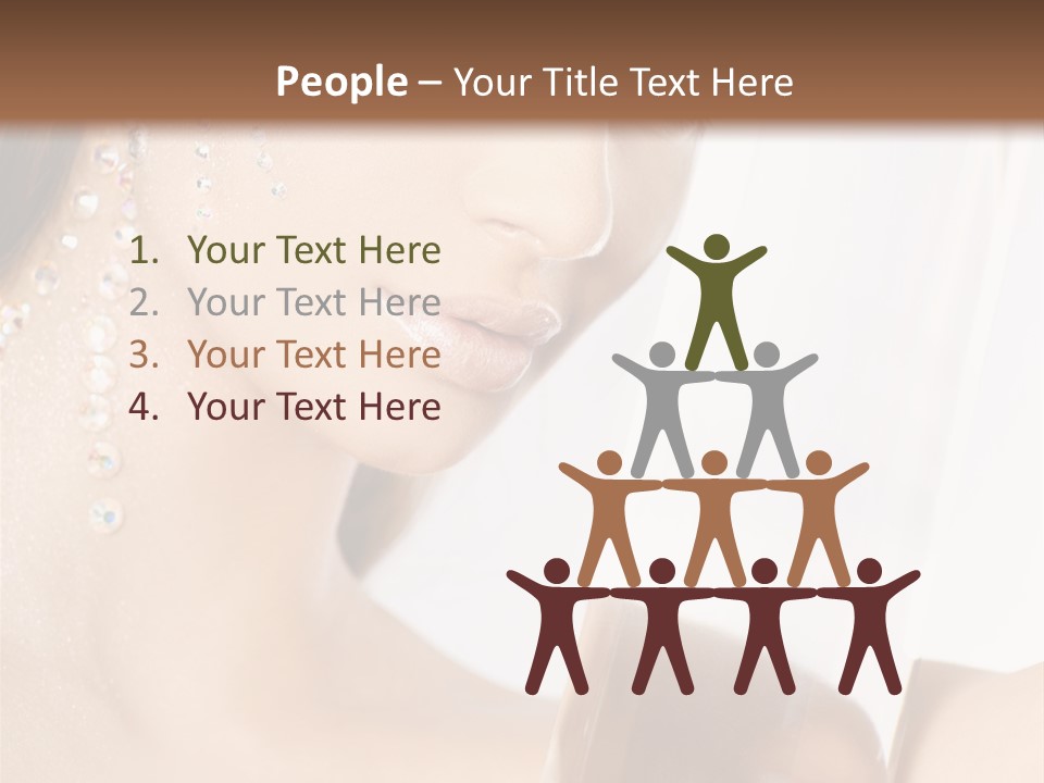 Make Up Perfect Jewelry PowerPoint Template