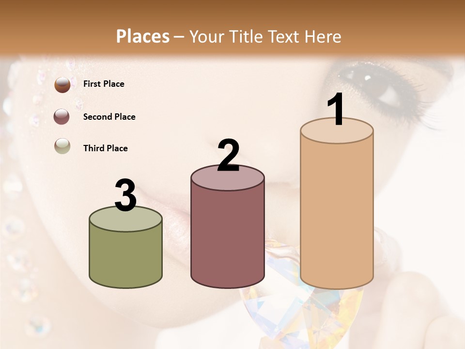 Closeup Luxury Looking PowerPoint Template