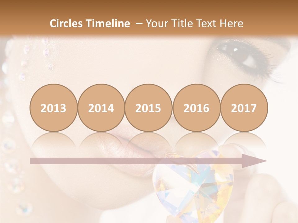 Closeup Luxury Looking PowerPoint Template