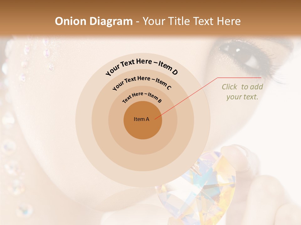 Closeup Luxury Looking PowerPoint Template