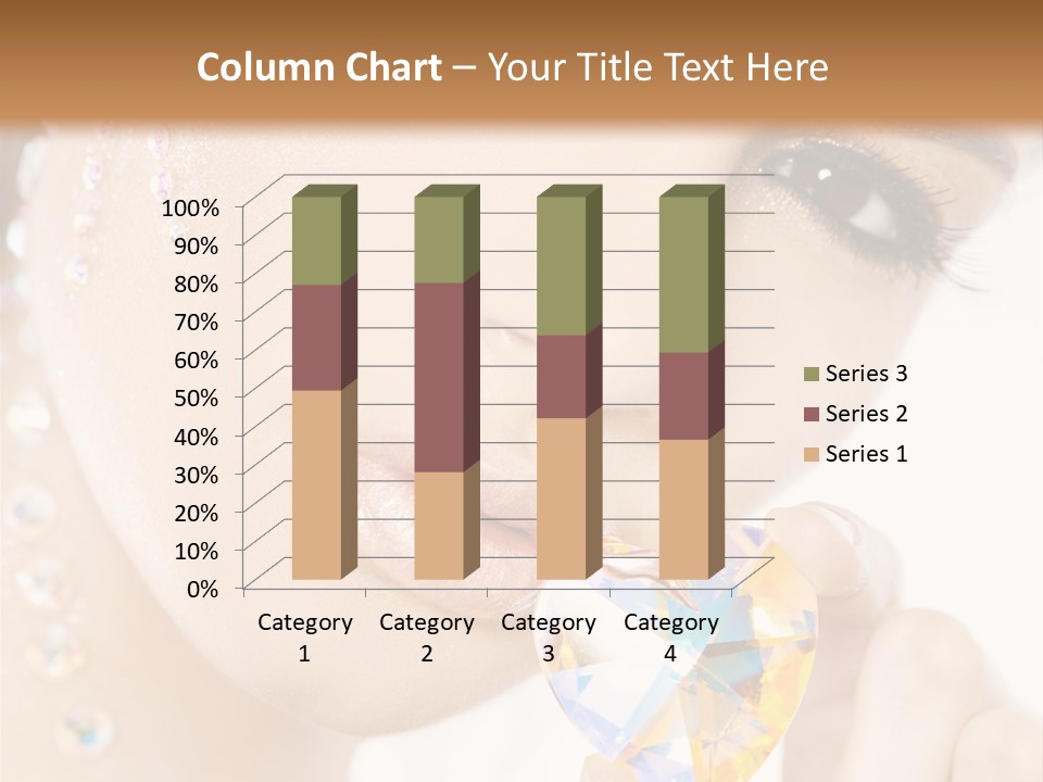 Closeup Luxury Looking PowerPoint Template