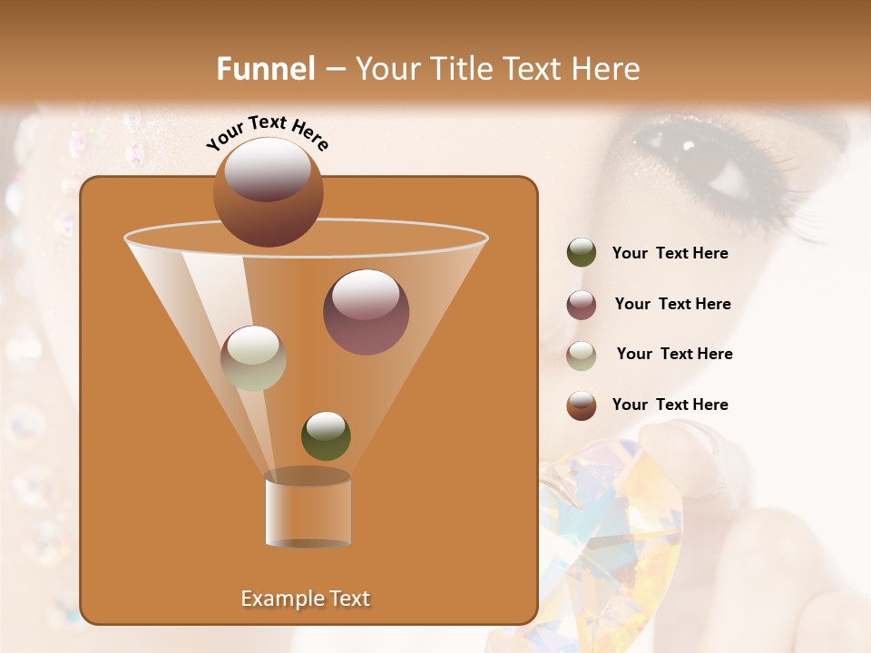 Closeup Luxury Looking PowerPoint Template