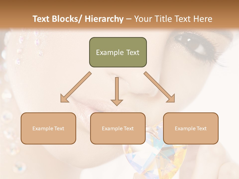 Closeup Luxury Looking PowerPoint Template