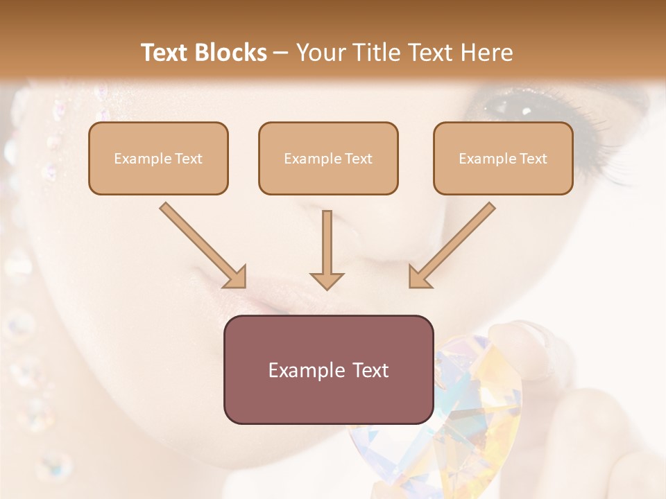 Closeup Luxury Looking PowerPoint Template