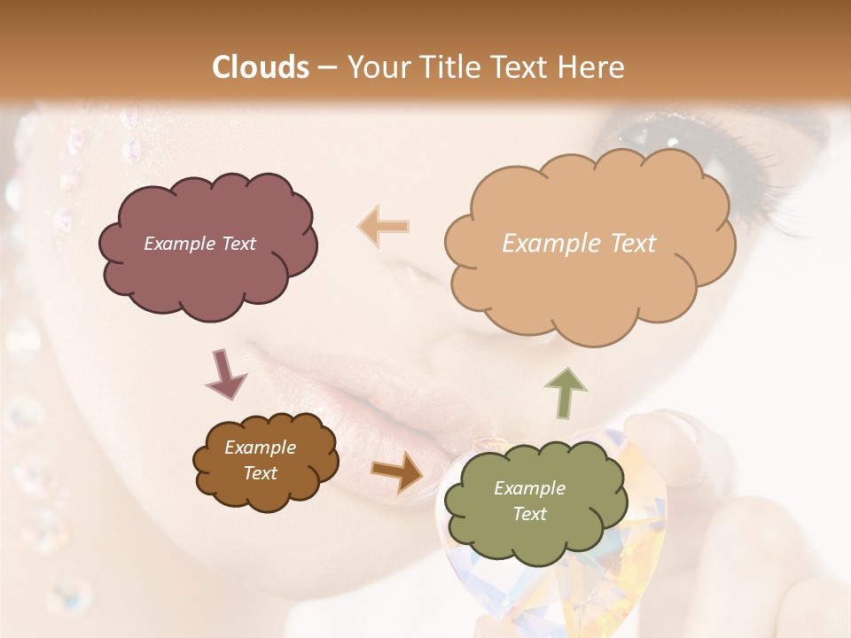 Closeup Luxury Looking PowerPoint Template