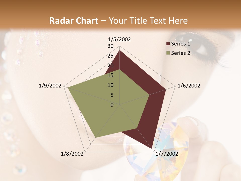 Closeup Luxury Looking PowerPoint Template